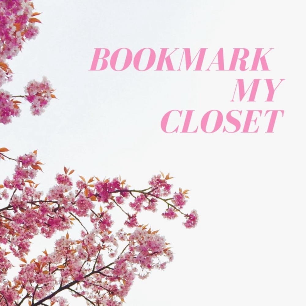 Like this post to Bookmark my Closet.